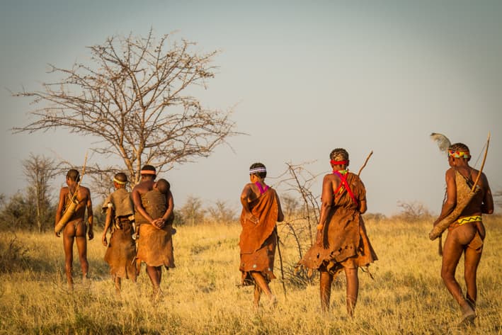 The San People in Botswana